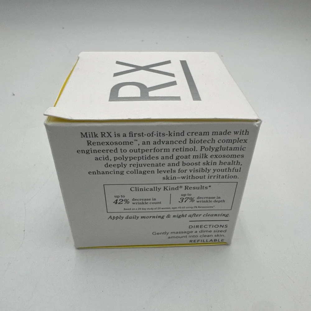 BEEKMAN 1802 MILK RX ADVANCED BETTER AGING CREAM 1.69 OZ NB